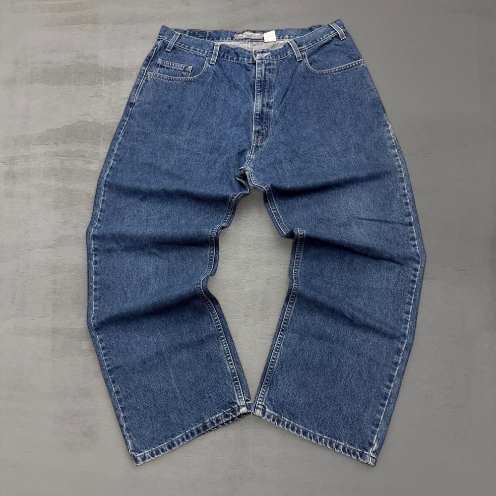 Vintage Levis SilverTab Loose Fit Jeans Mens 36 x 29‎ Baggy Wide Leg Blue Denim